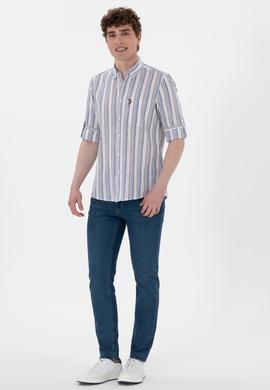 Erkek Vizon Uzun Kollu Gömlek - 50300169009