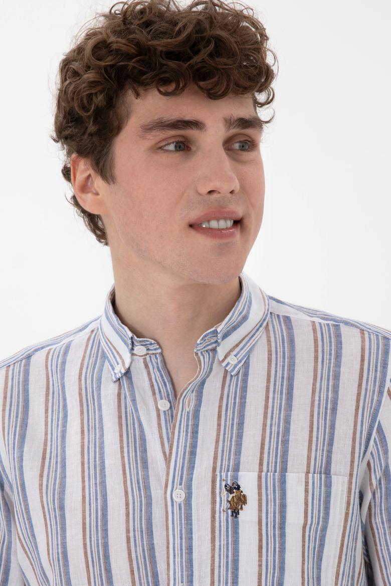 Erkek Vizon Uzun Kollu Gömlek - 50300169009