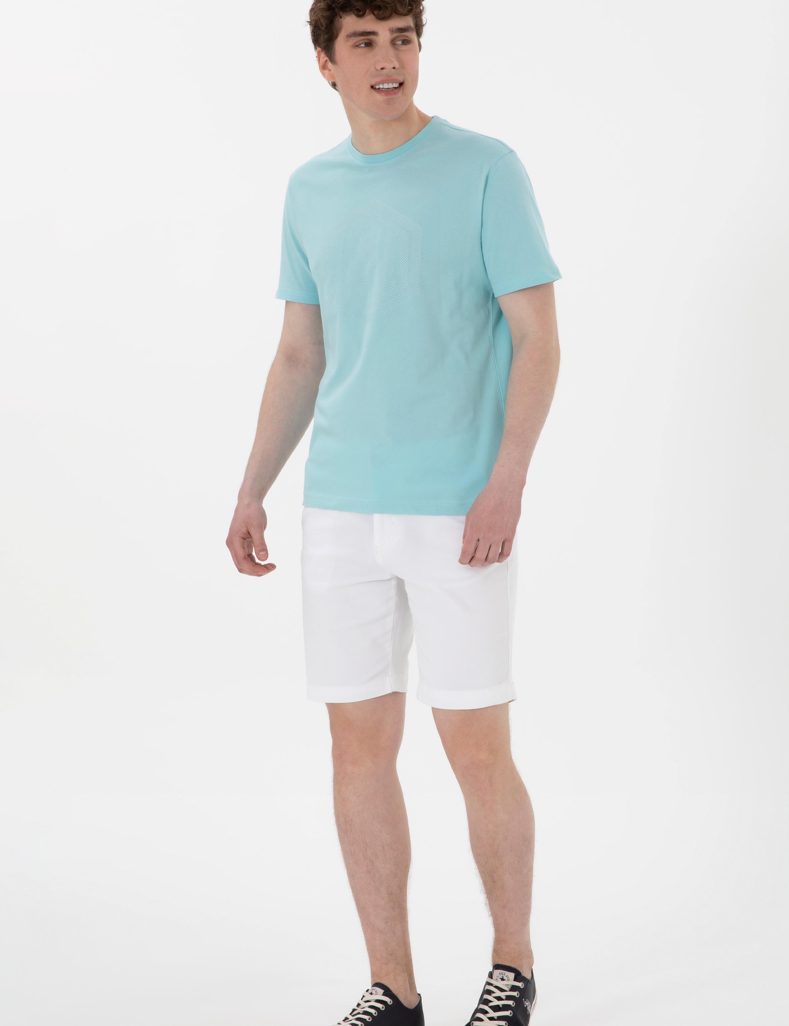 تی شرت یقه گرد رگولار یقه گرد مردانه یو اس پولو | U.S. Polo Assn. - تصویر 4
