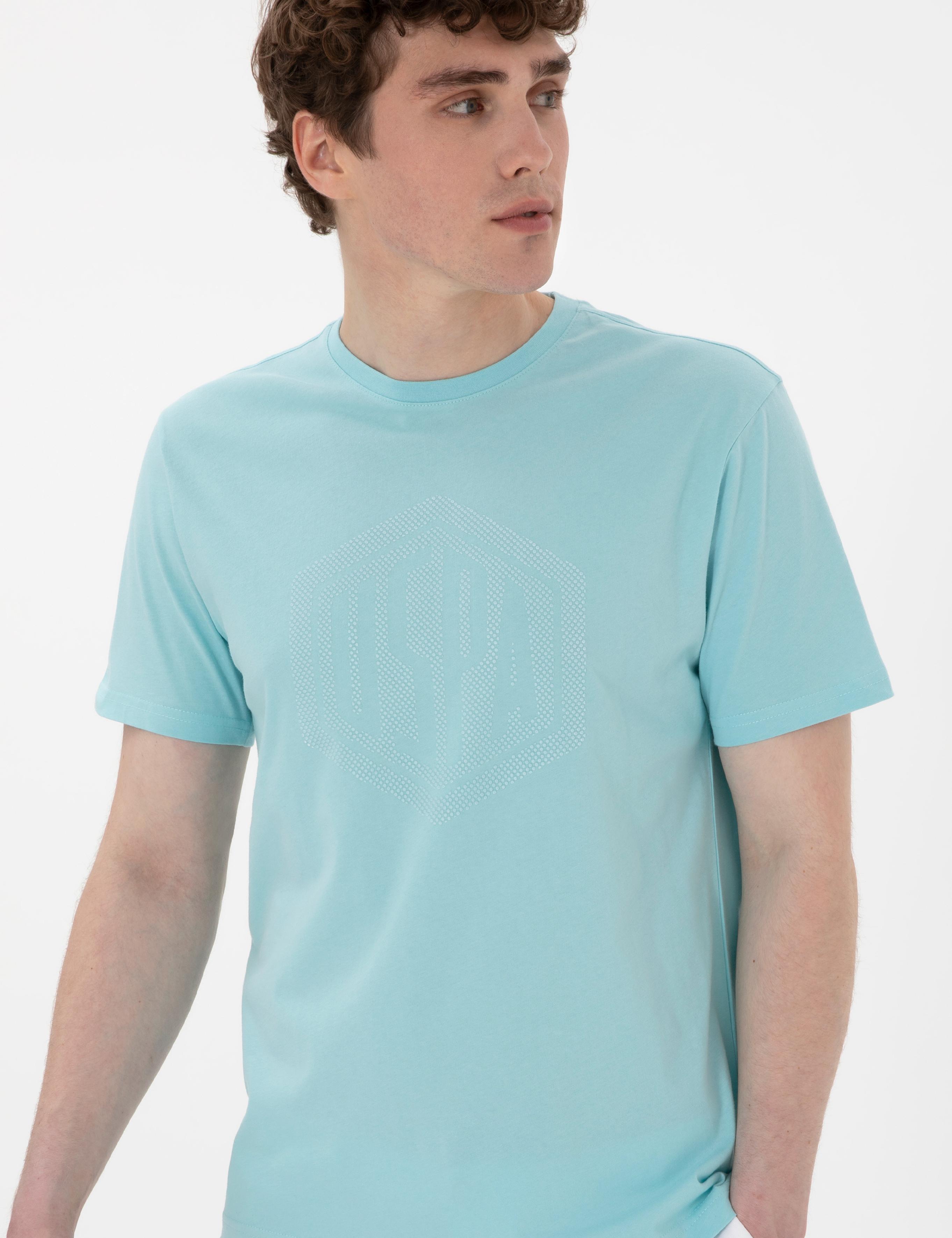 تی شرت یقه گرد رگولار یقه گرد مردانه یو اس پولو | U.S. Polo Assn. - تصویر 3