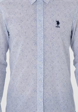 Erkek Mavi Uzun Kollu Gömlek - 50300571005