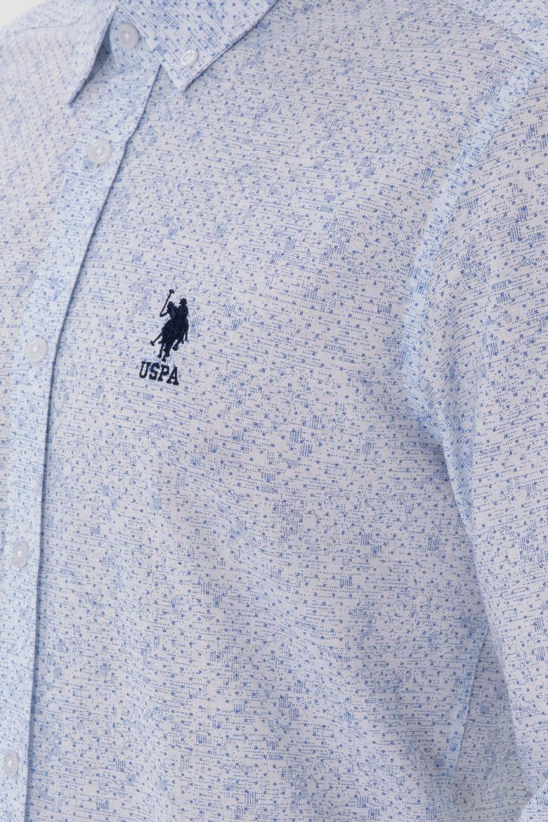 Erkek Mavi Uzun Kollu Gömlek - 50300571005