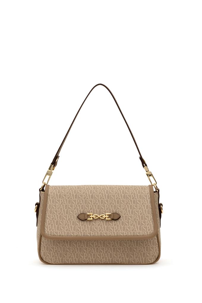 Kadın Bej Uzun Askılı Kol Çantası