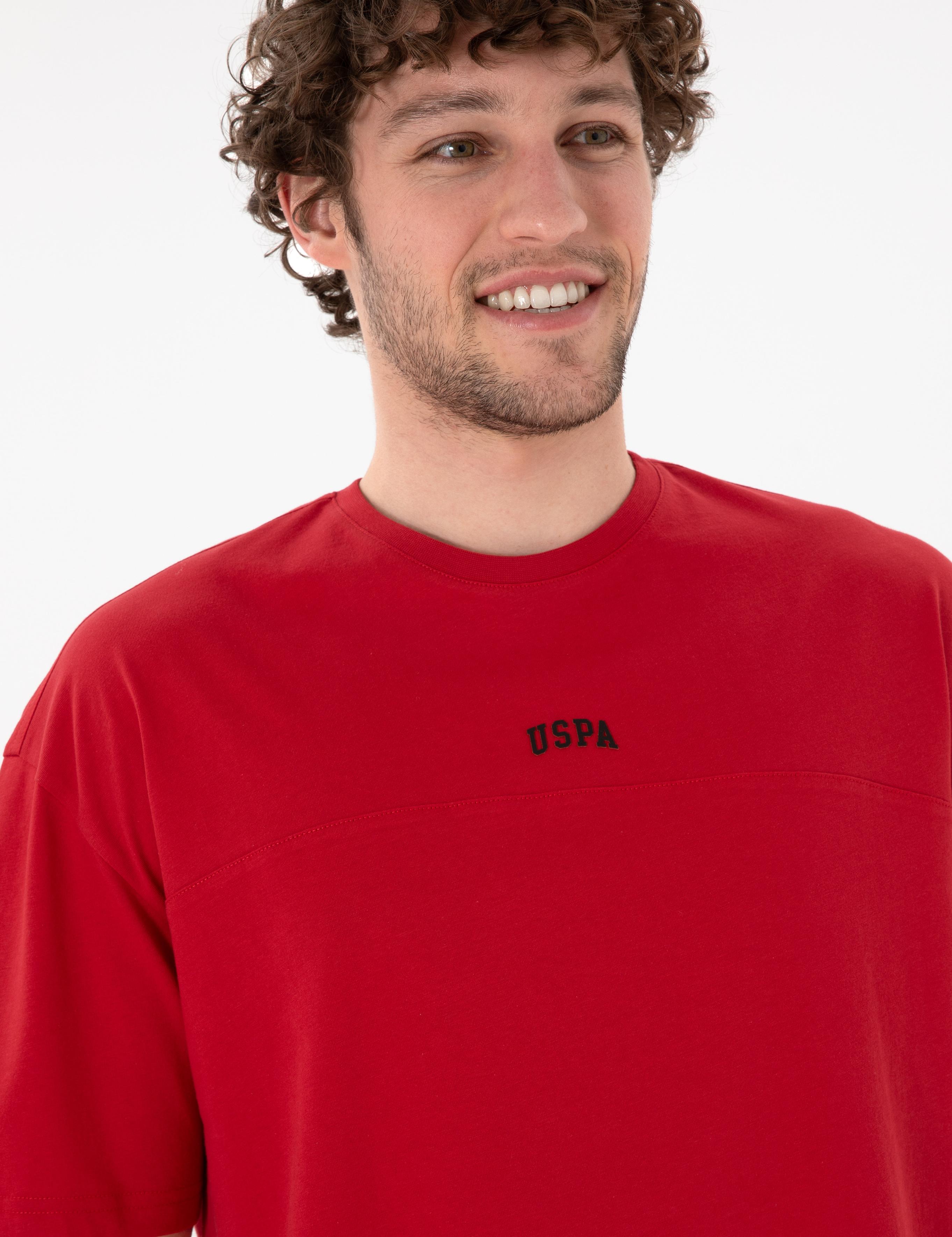 تی شرت یقه گرد ریلکس یقه گرد مردانه یو اس پولو | U.S. Polo Assn. - تصویر 3