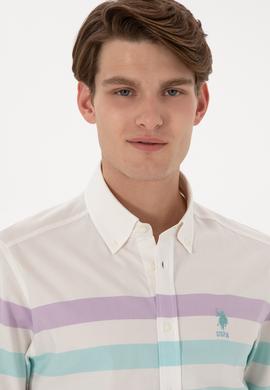 Erkek Mint Uzun Kollu Gömlek - 50283786010