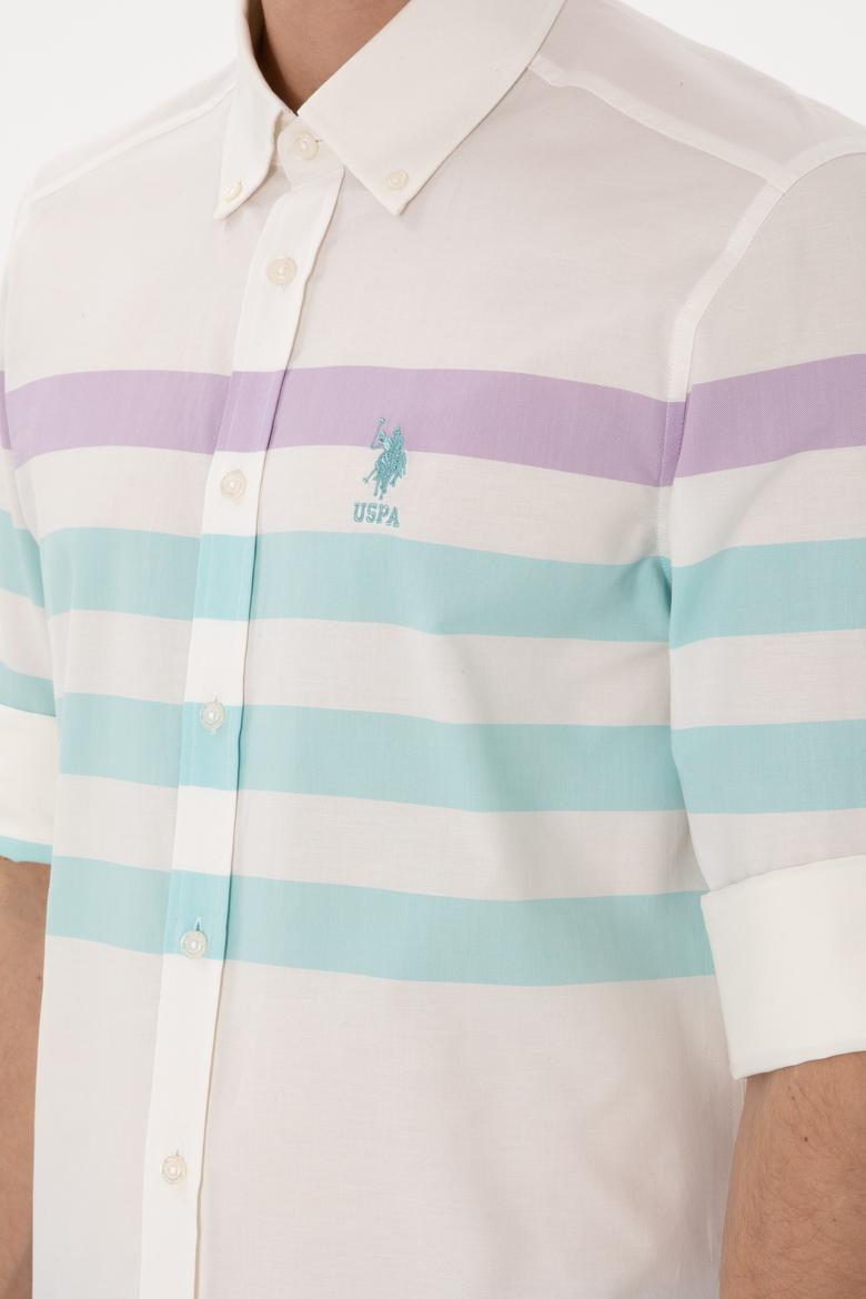 Erkek Mint Uzun Kollu Gömlek - 50283786010