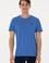 Erkek Regular Fit Bisiklet Yaka İndigo Basic Tişört