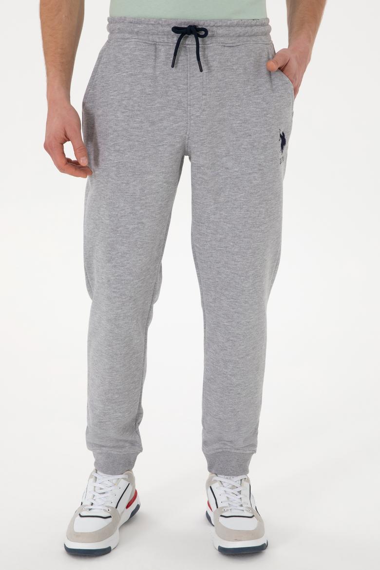 Erkek Gri Melanj Eşofman Altı - 50298047024