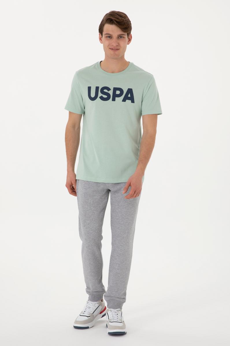 Erkek Gri Melanj Eşofman Altı