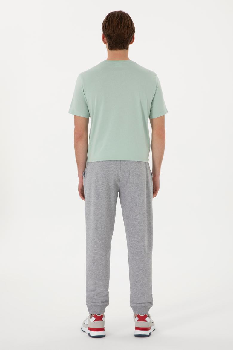 Erkek Gri Melanj Eşofman Altı - 50298047024