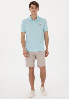 Erkek Regular Fit Polo Yaka Aqua Basic Tişört - 50298072040