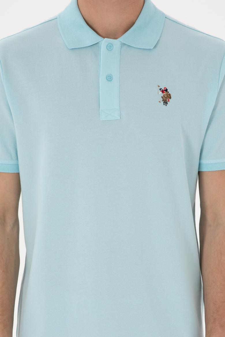 Erkek Regular Fit Polo Yaka Aqua Basic Tişört - 50298072040