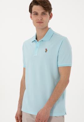 Erkek Regular Fit Polo Yaka Aqua Basic Tişört - 50298072040