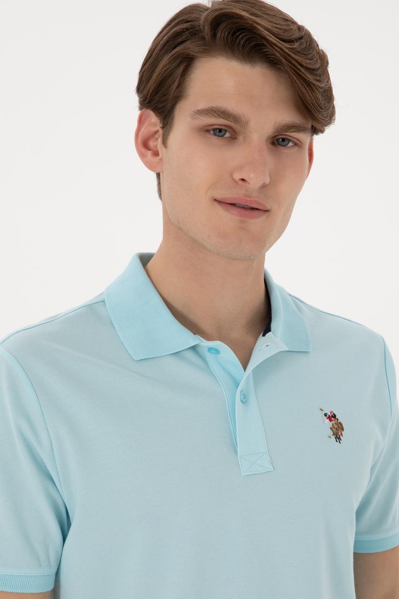 Erkek Regular Fit Polo Yaka Aqua Basic Tişört - 50298072040