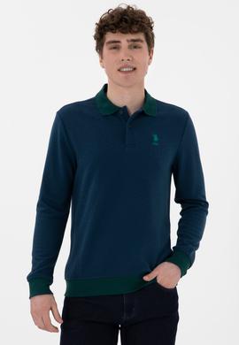 Erkek Koyu Yeşil Sweatshirt - 50290607017