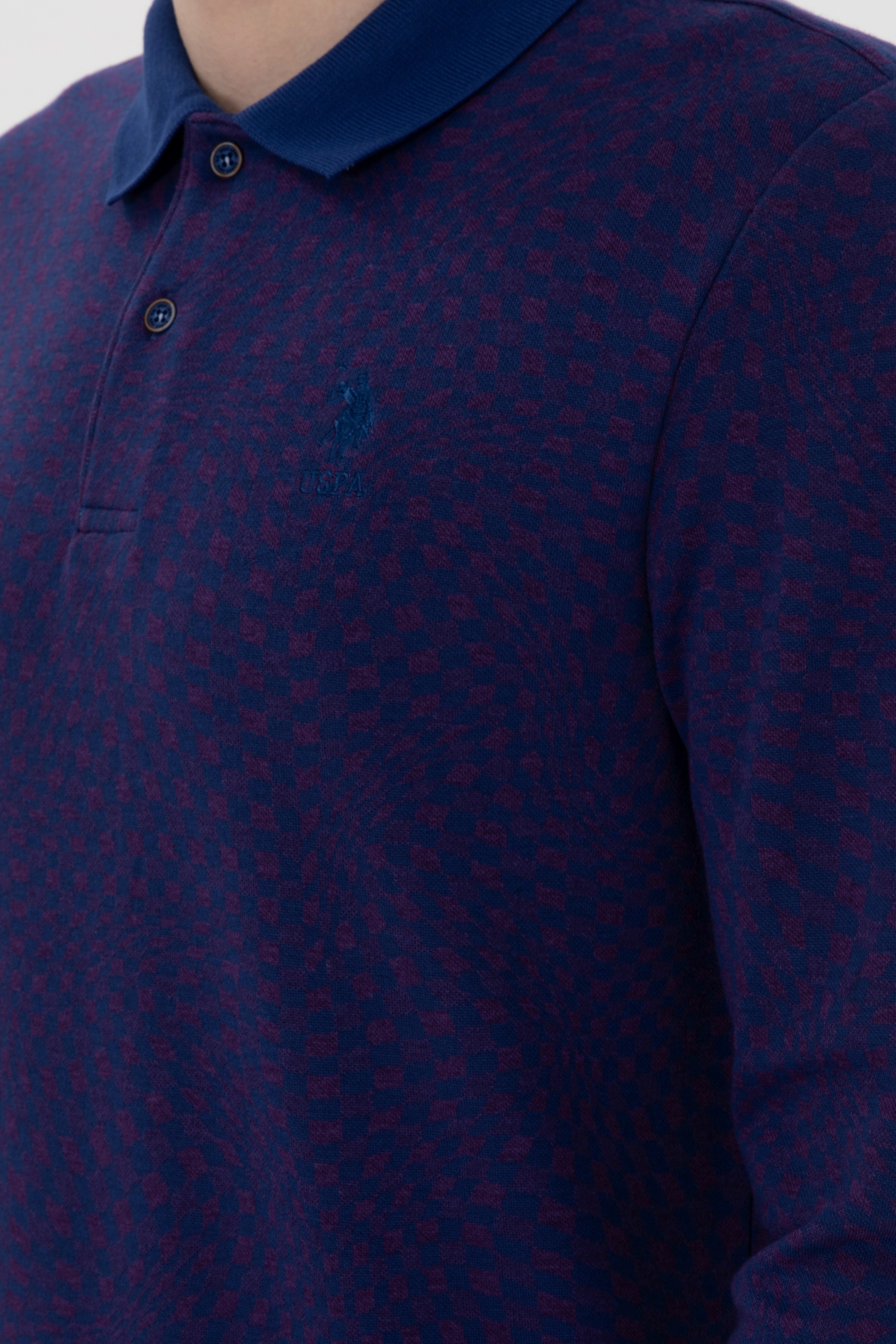 Erkek İndigo Sweatshirt - Image 7