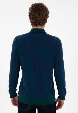 Erkek Koyu Yeşil Sweatshirt - 50290607017