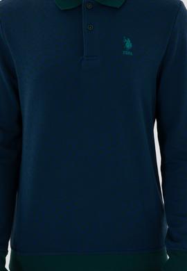 Erkek Koyu Yeşil Sweatshirt - 50290607017