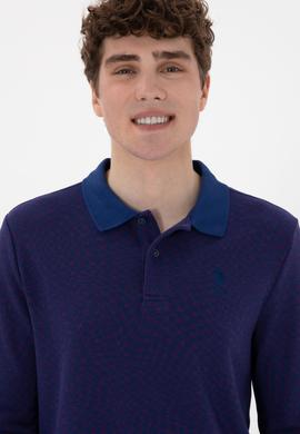 Erkek İndigo Sweatshirt - 50290607007