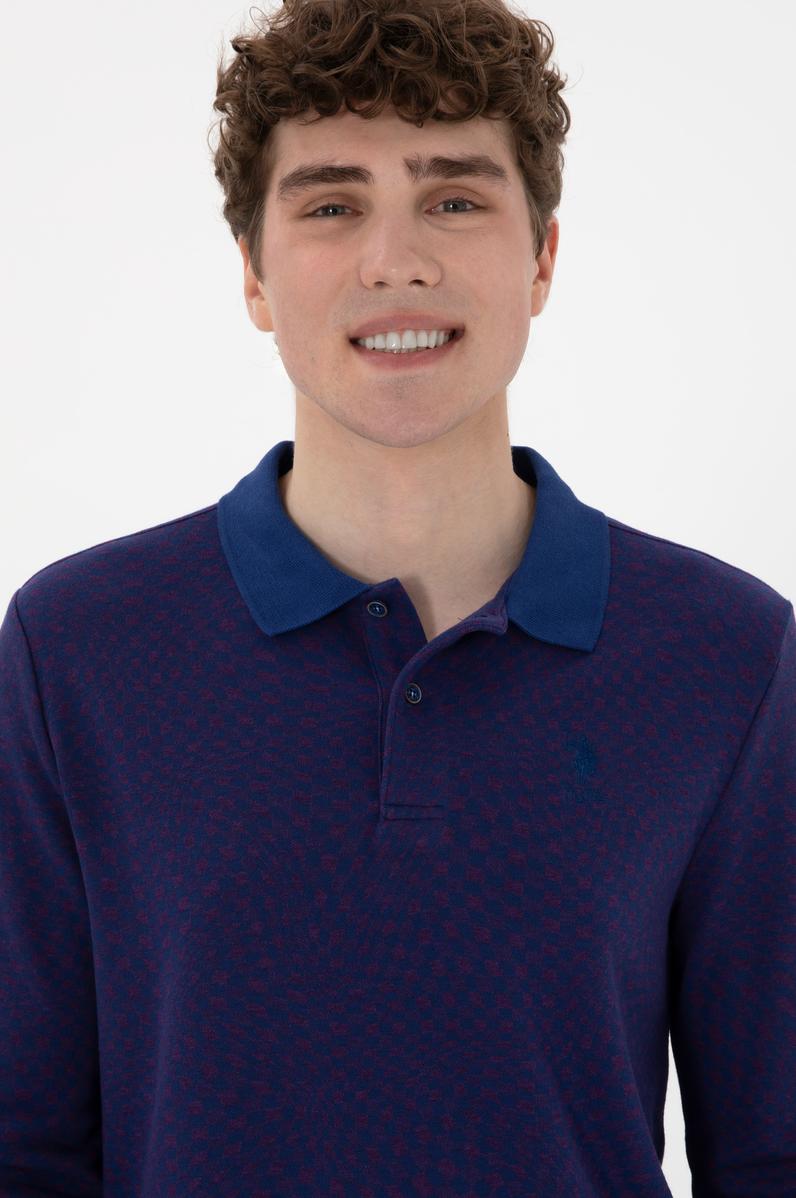 Erkek İndigo Sweatshirt