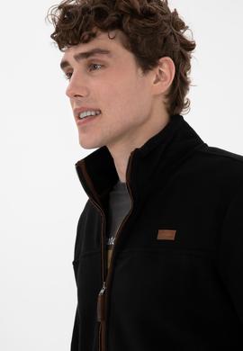 Erkek Siyah  Polar Örme Hırka - 50290594049