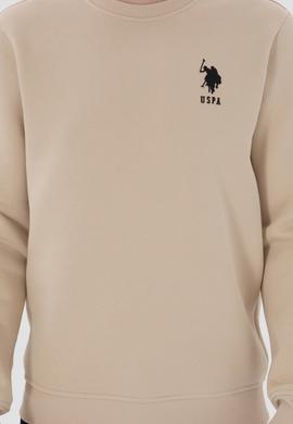 Erkek Regular Fit Bisiklet Yaka Taş Sweatshirt - 50292596024