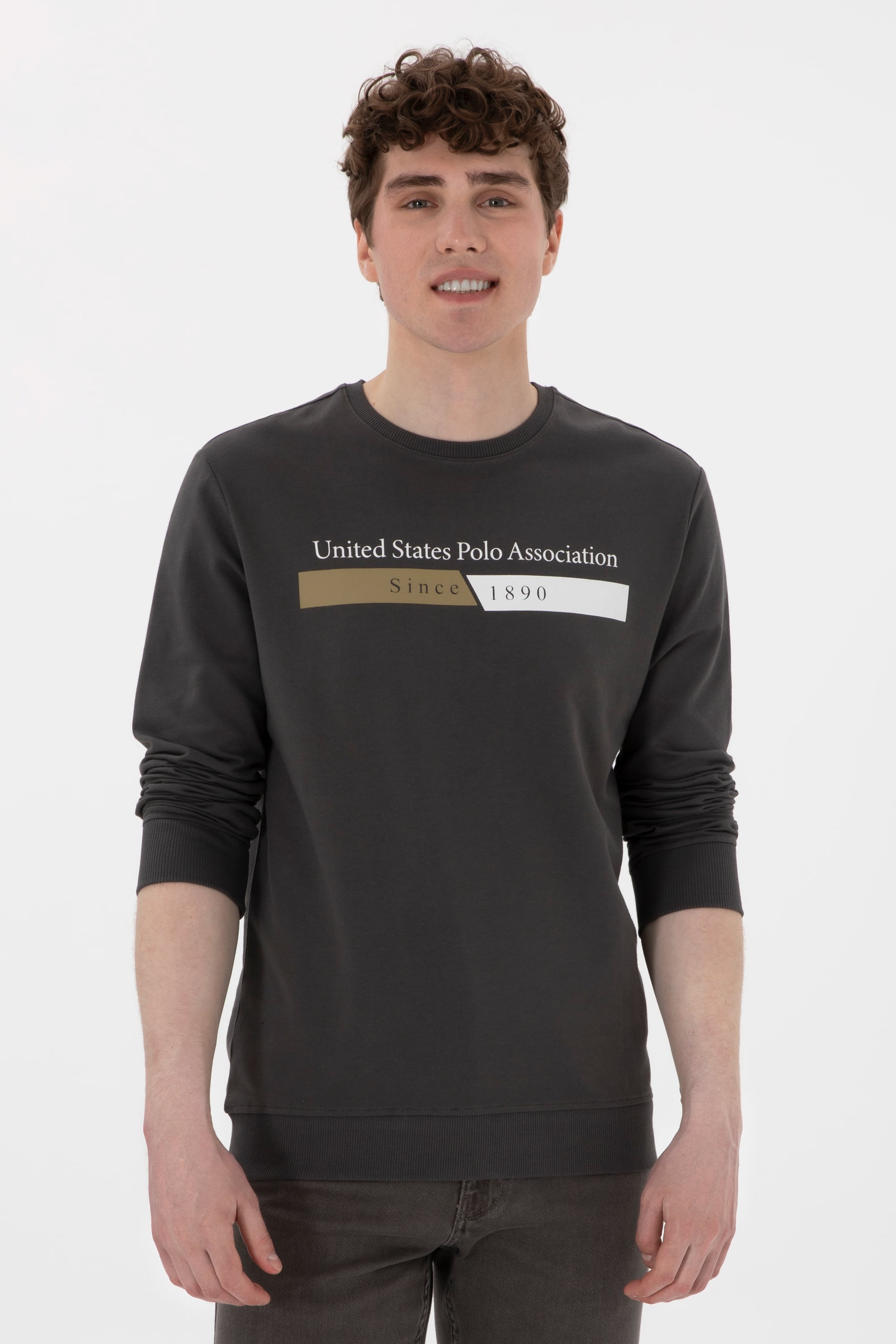 Erkek Antrasit Sweatshirt - Image 1