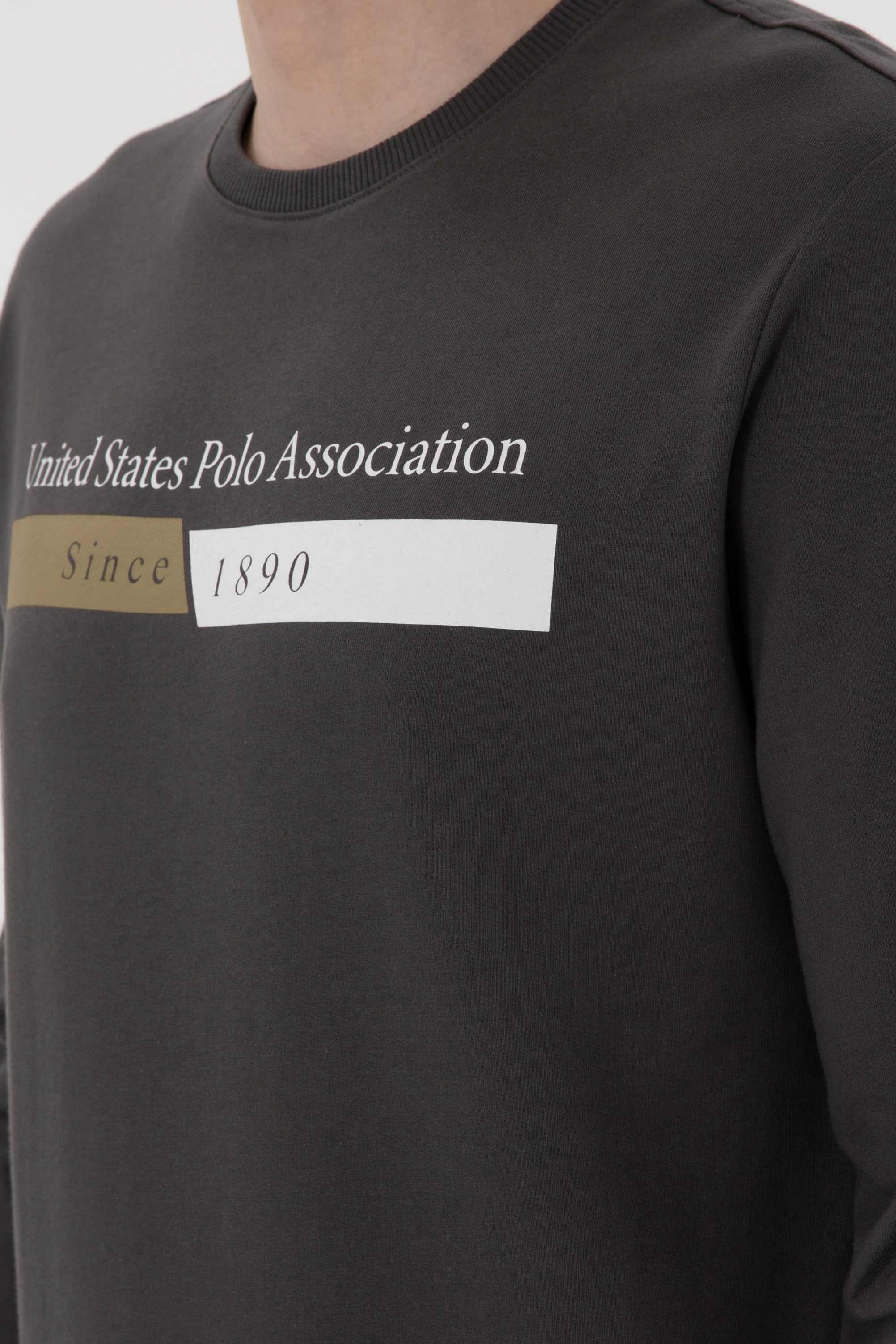 Erkek Antrasit Sweatshirt - Image 7