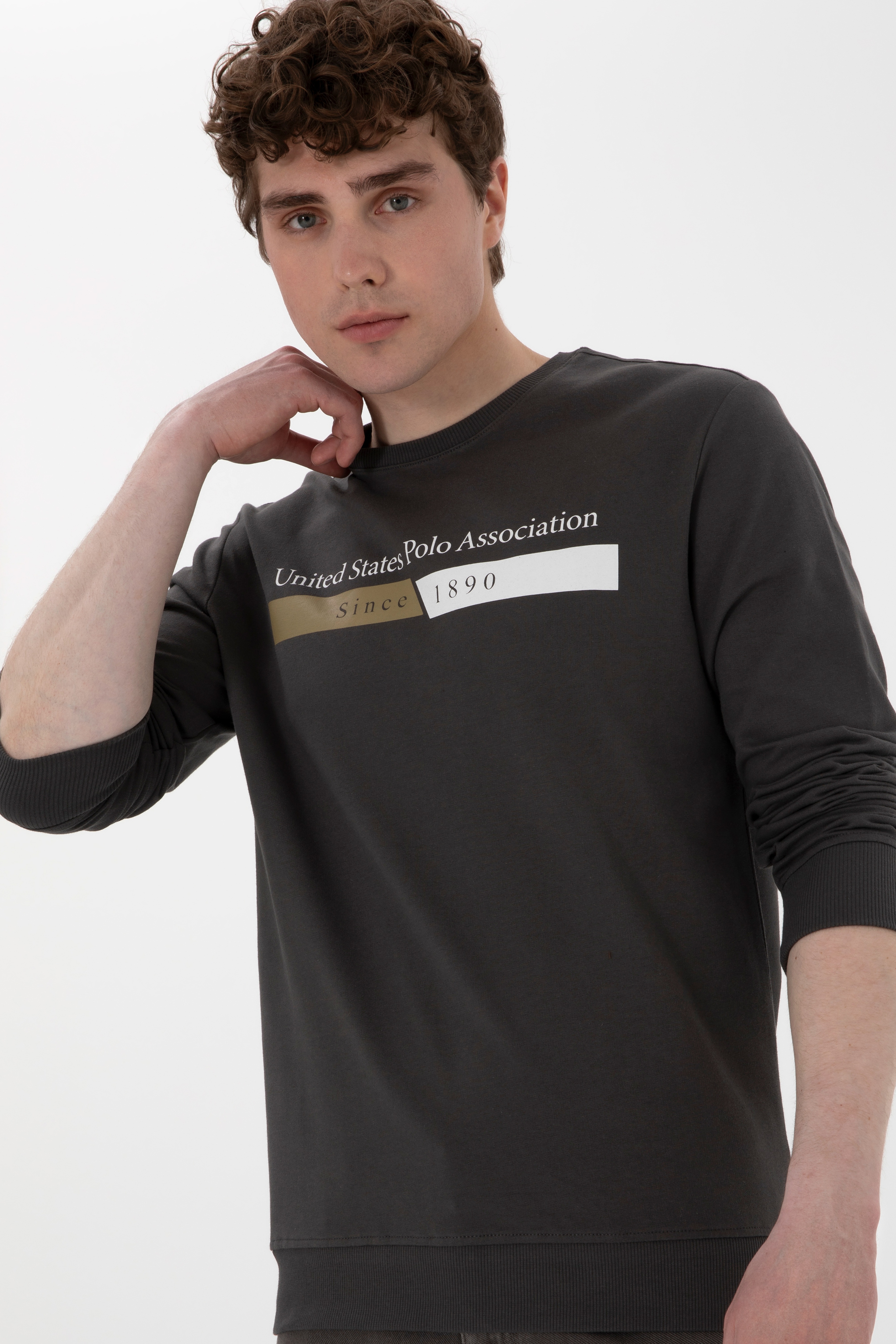Erkek Antrasit Sweatshirt