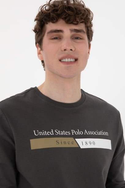 Erkek Antrasit Sweatshirt