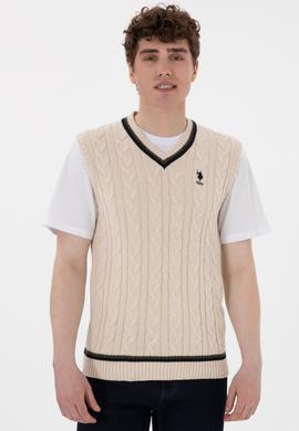 Erkek Krem Süveter - 50295889016