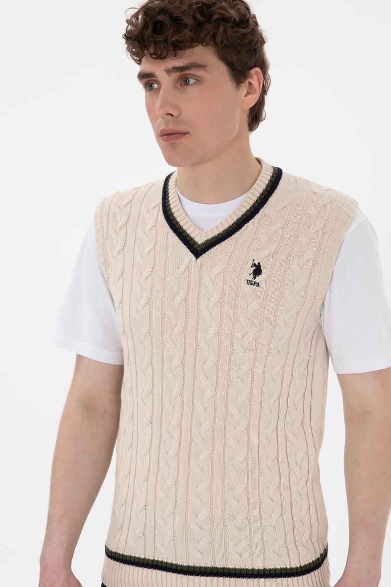 Erkek Krem Süveter - 50295889016