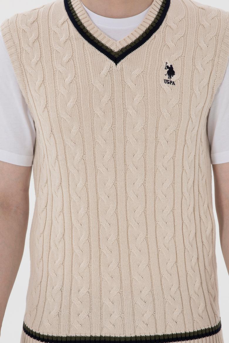 Erkek Krem Süveter - 50295889016