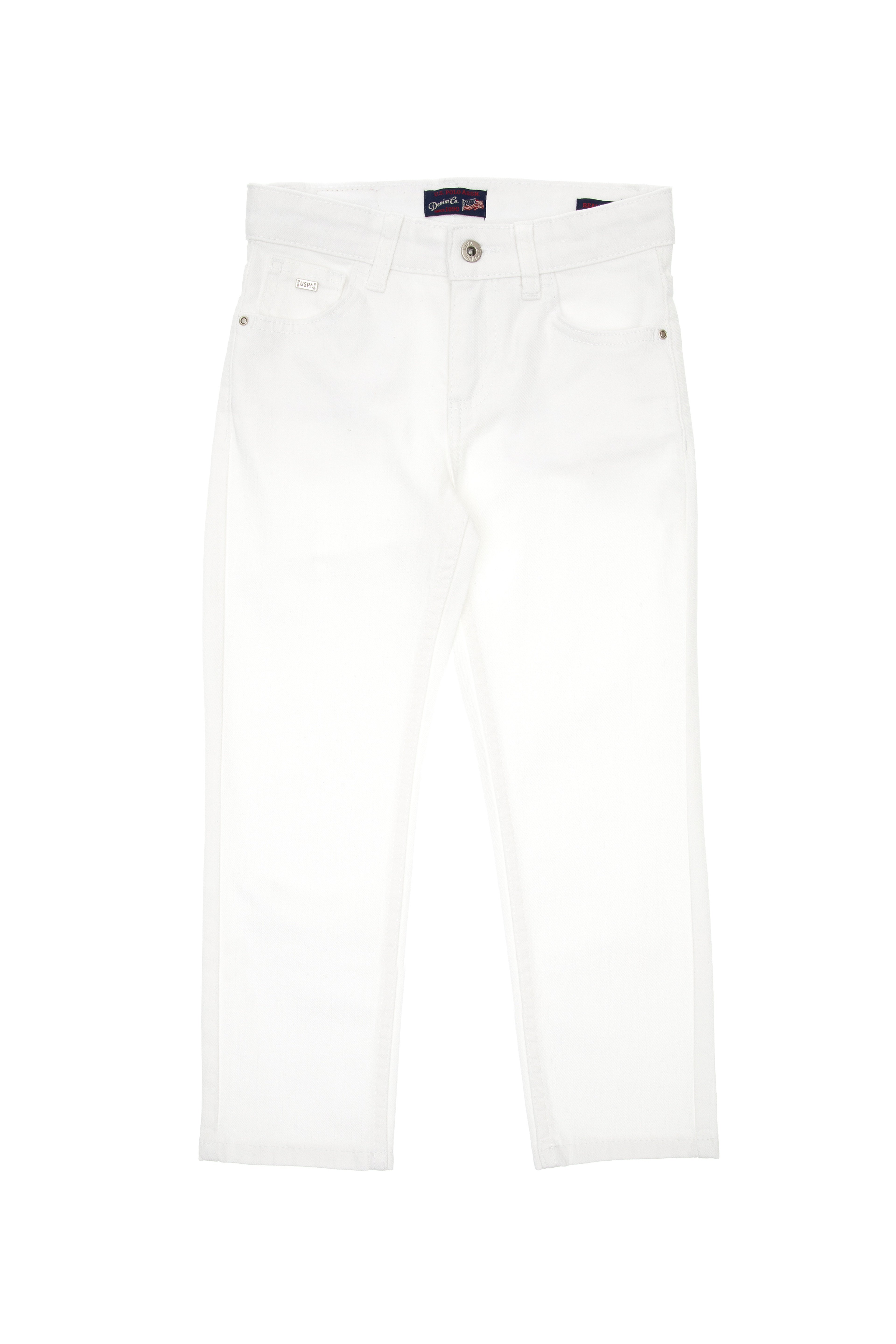 Erkek Çocuk Beyaz Jean Pantolon - Image 3