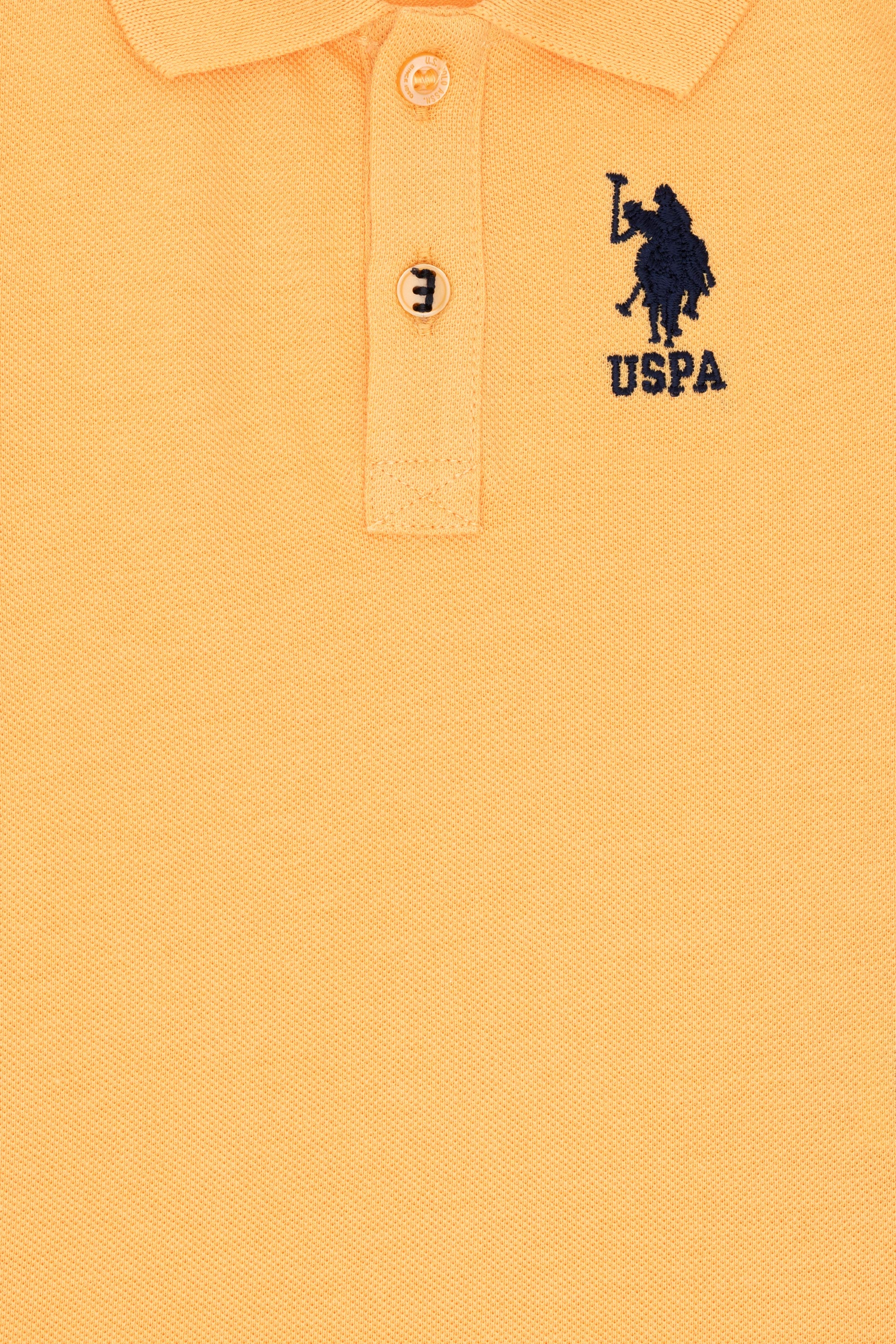 Erkek Bebek Kavun Basic Polo Yaka Tişört - Image 4