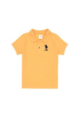 Erkek Bebek Kavun Basic Polo Yaka Tişört - 50306220078