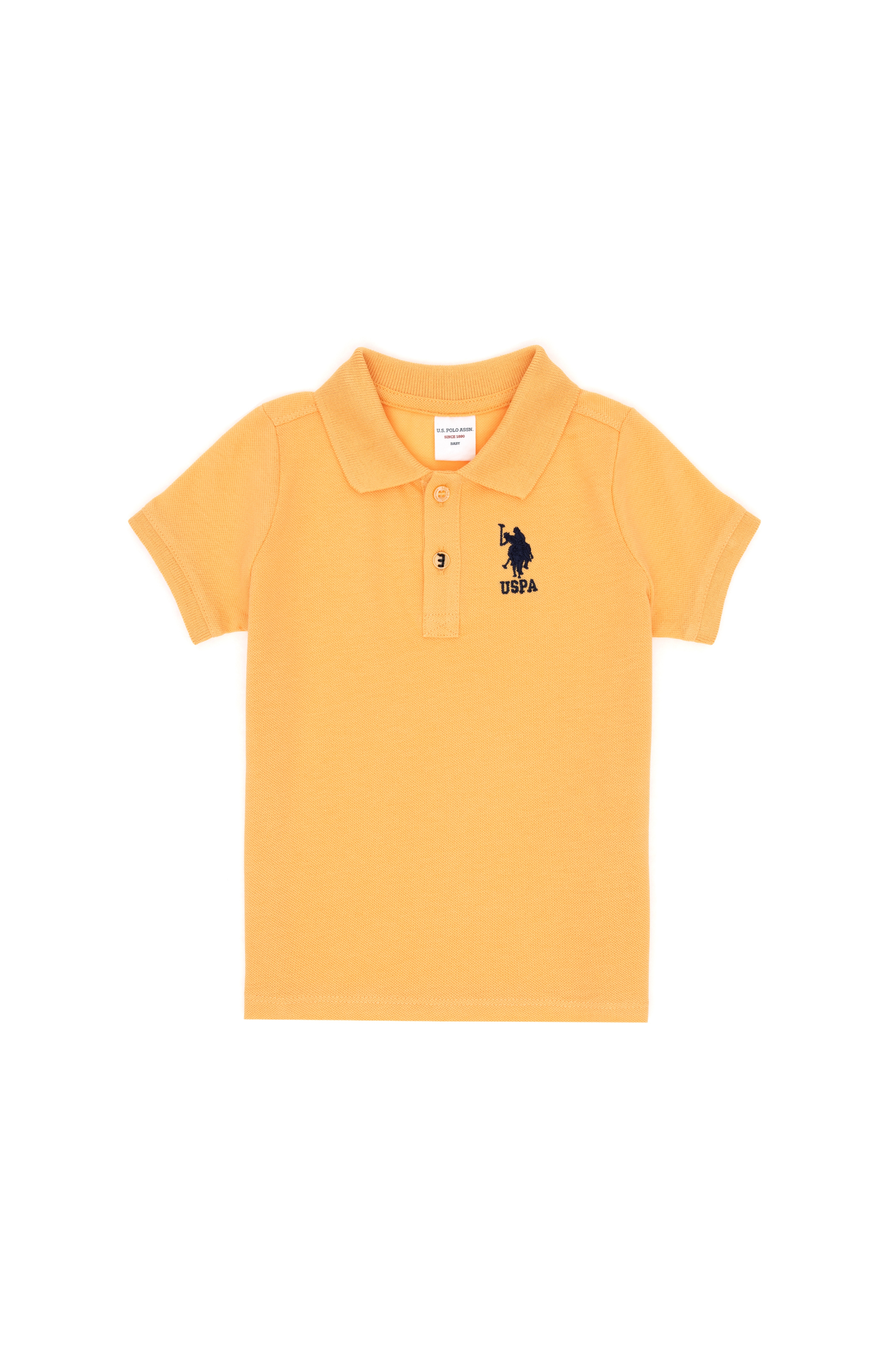 Erkek Bebek Kavun Basic Polo Yaka Tişört - Image 2
