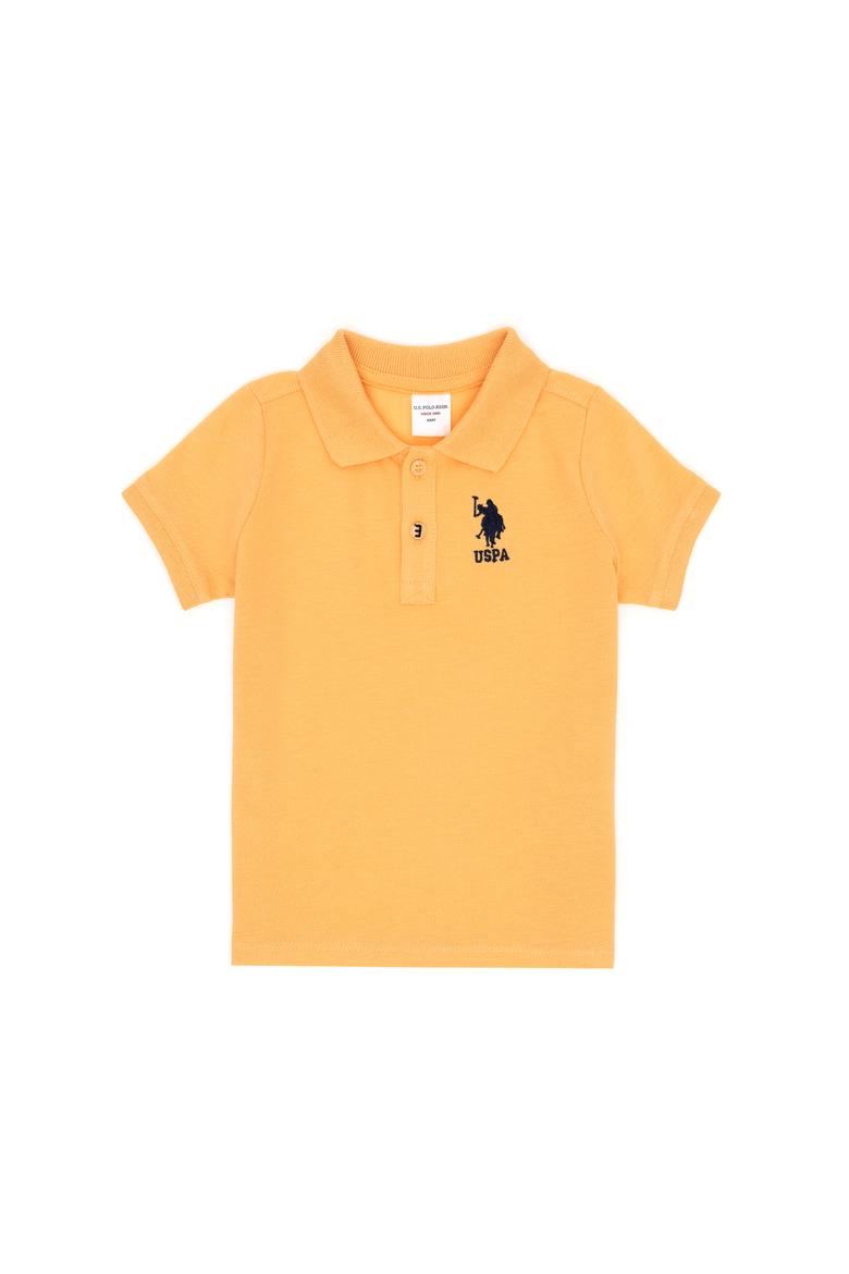 Erkek Bebek Kavun Basic Polo Yaka Tişört - 50306220078