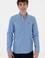 Erkek Mavi Uzun Kollu Gömlek