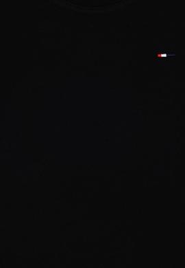 Erkek Çocuk Siyah Basic Bisiklet Yaka Tişört - 50306548020