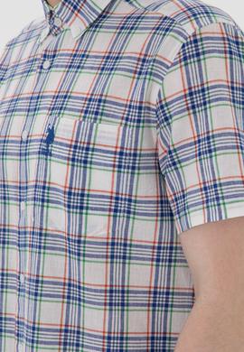 Erkek Yeşil Kısa Kollu Gömlek - 50299599009