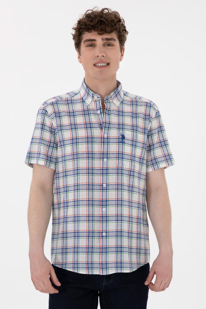 Erkek Yeşil Kısa Kollu Gömlek