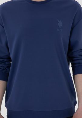 Erkek Açık Lacivert Sweatshirt - 50300048028