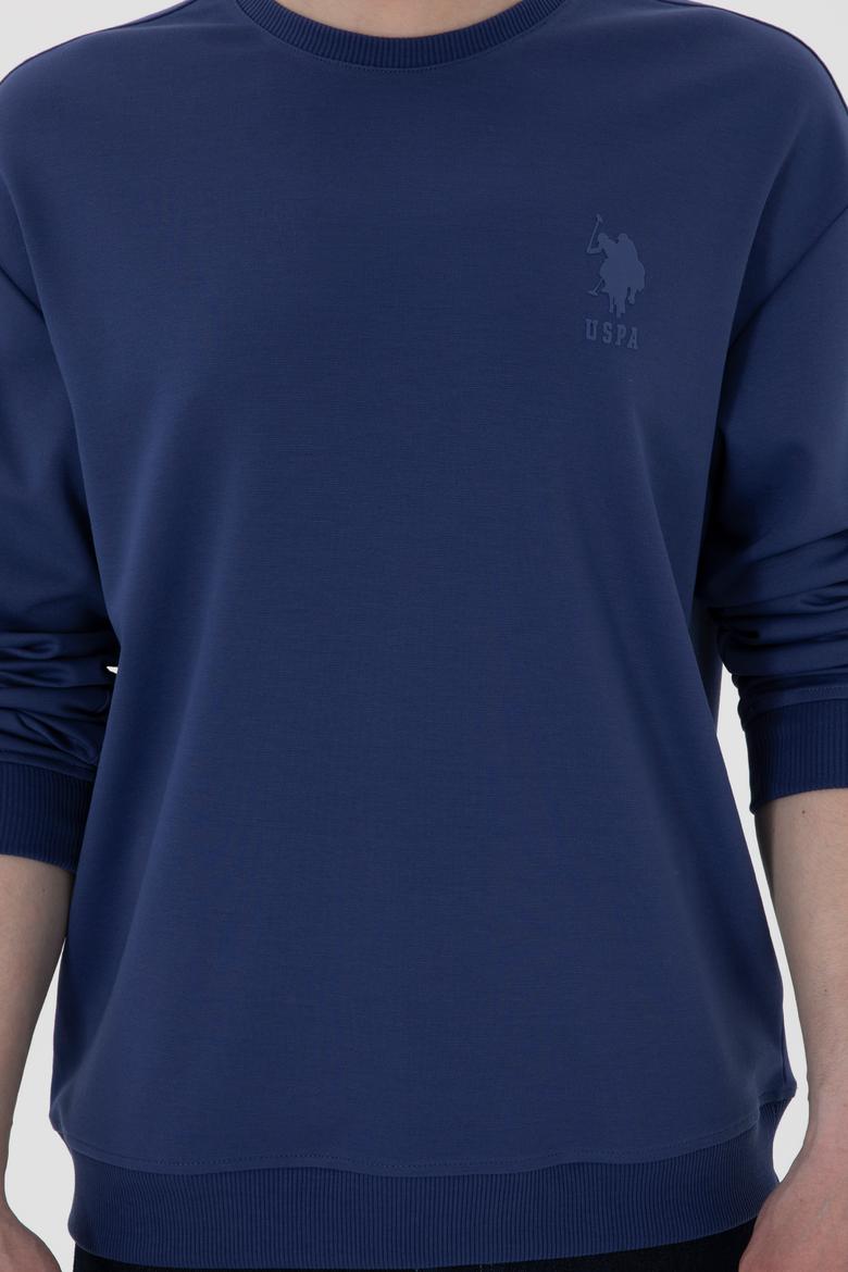 Erkek Açık Lacivert Sweatshirt - 50300048028