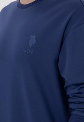 Erkek Açık Lacivert Sweatshirt - 50300048028