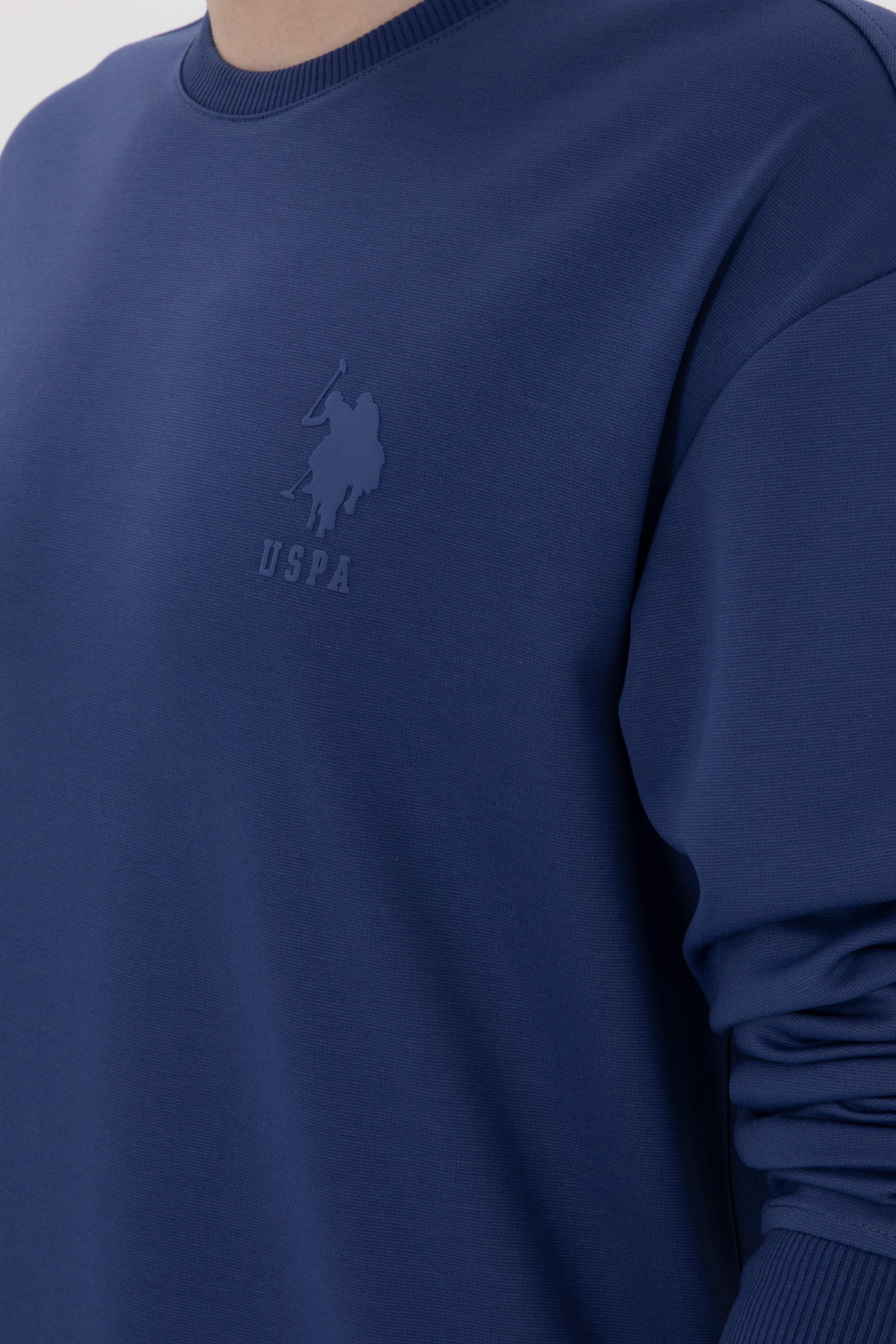 Erkek Açık Lacivert Sweatshirt