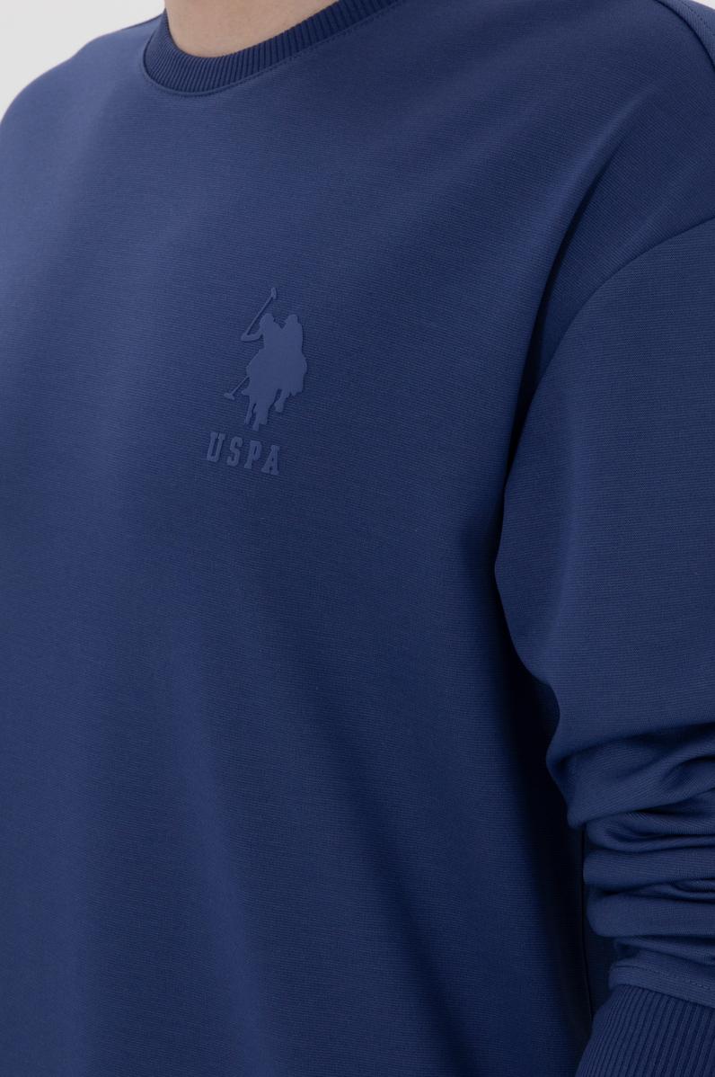 Erkek Açık Lacivert Sweatshirt