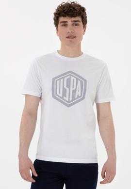 Erkek Regular Fit Bisiklet Yaka Beyaz Tişört - 50300382038