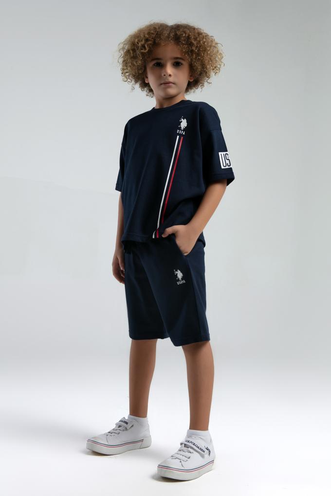 Erkek Çocuk Lacivert Pijama Takımı