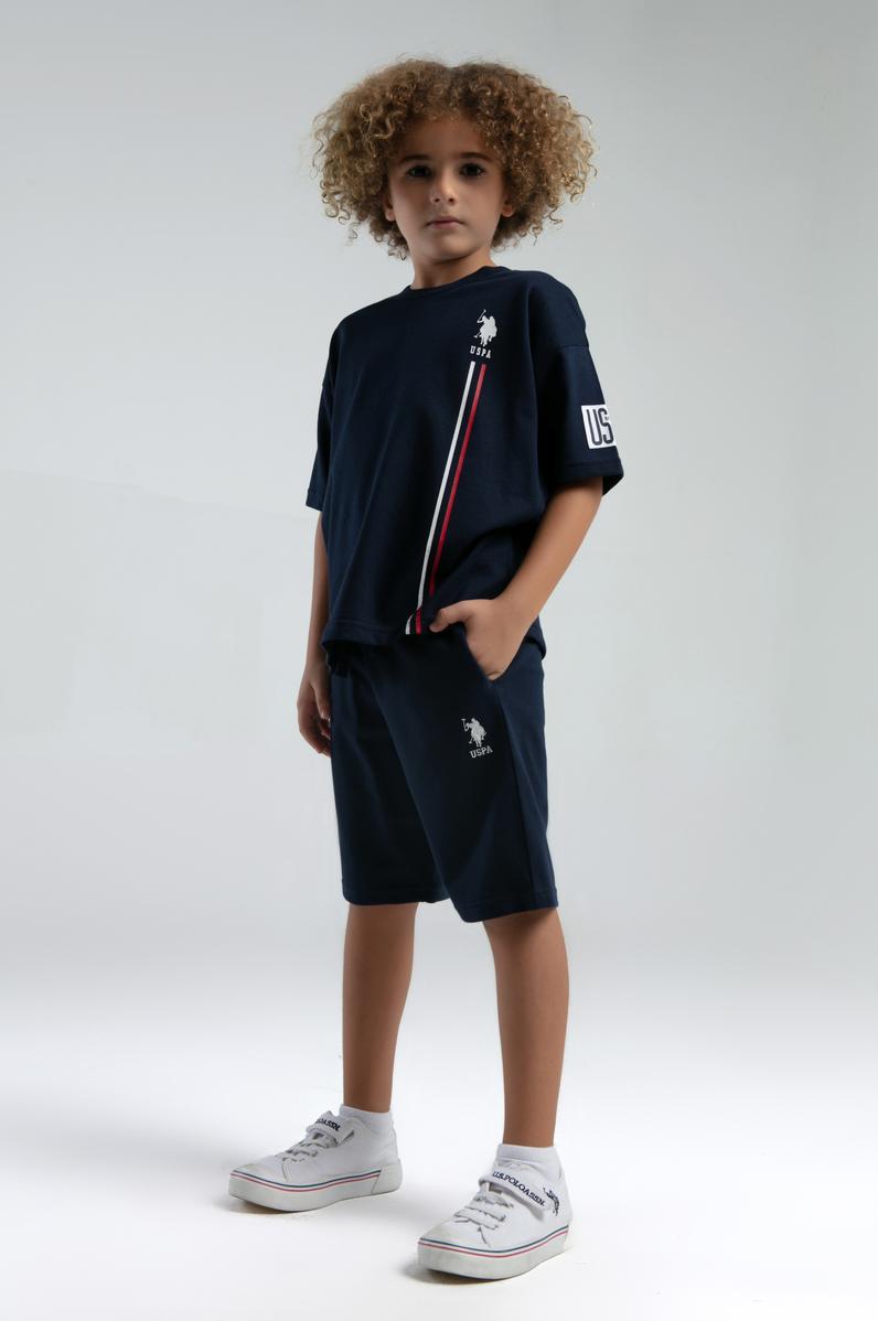 Erkek Çocuk Lacivert Pijama Takımı